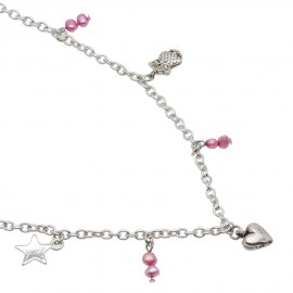 Emily Necklace in Pink